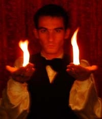 Allexis, dans le feu de l'action...
